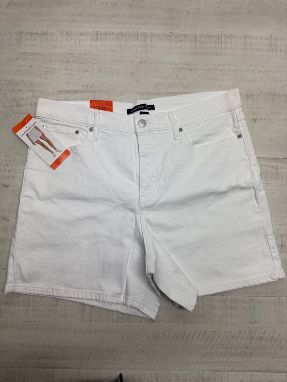 Calvin Klein Jeans Ladies' 5-Pocket Denim Short(NWT